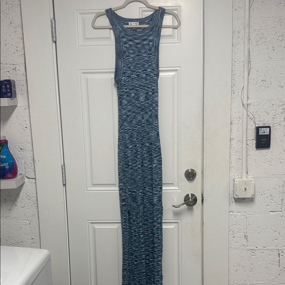 ALLISON NY - Size Medium - NWOT - Blue Sleeveless Maxi Dress